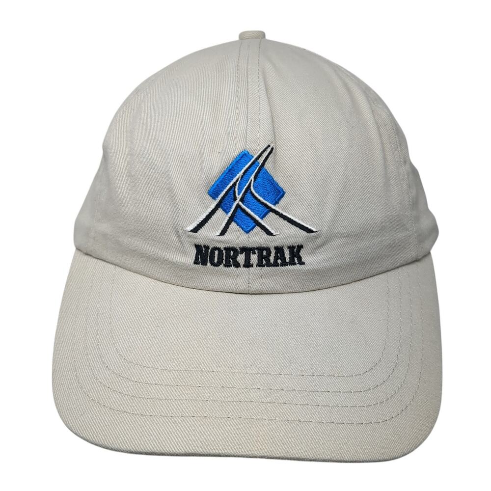 Nortrak Slideback Baseball Cap Beige One Size Adjustable Embroidered TriStar
